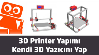 3D yazıcı nasıl yapılır 3 boyutlu yazıcı yapımı(3D Printer Yapımı)