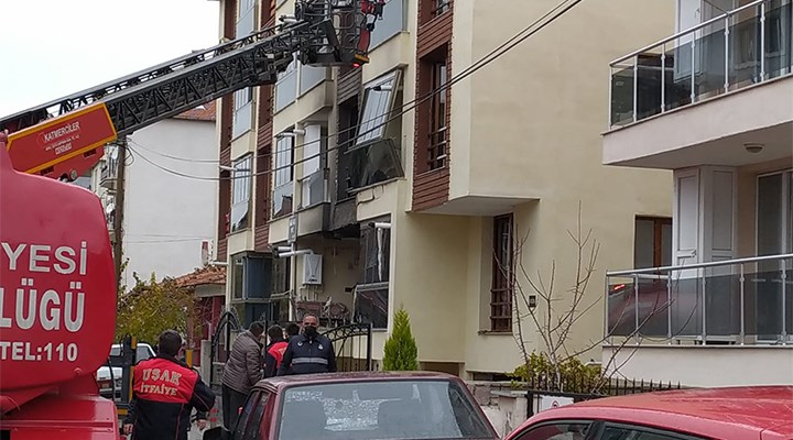 Uşak'ta iki ayrı evde doğal gaz patlaması oldu! 5 kişi yaralandı