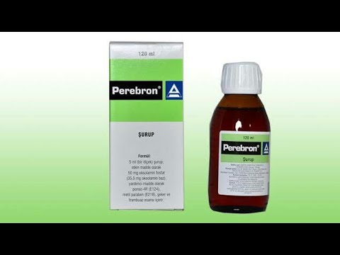 Perebron şurup nedir? Perebron şurup yan etkileri neler? Perebron (oksolamin) şurup çok yönlü bir öksürük ilacıdır.
