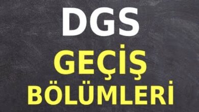 Arıcılık DGS geçiş bölümleri neler