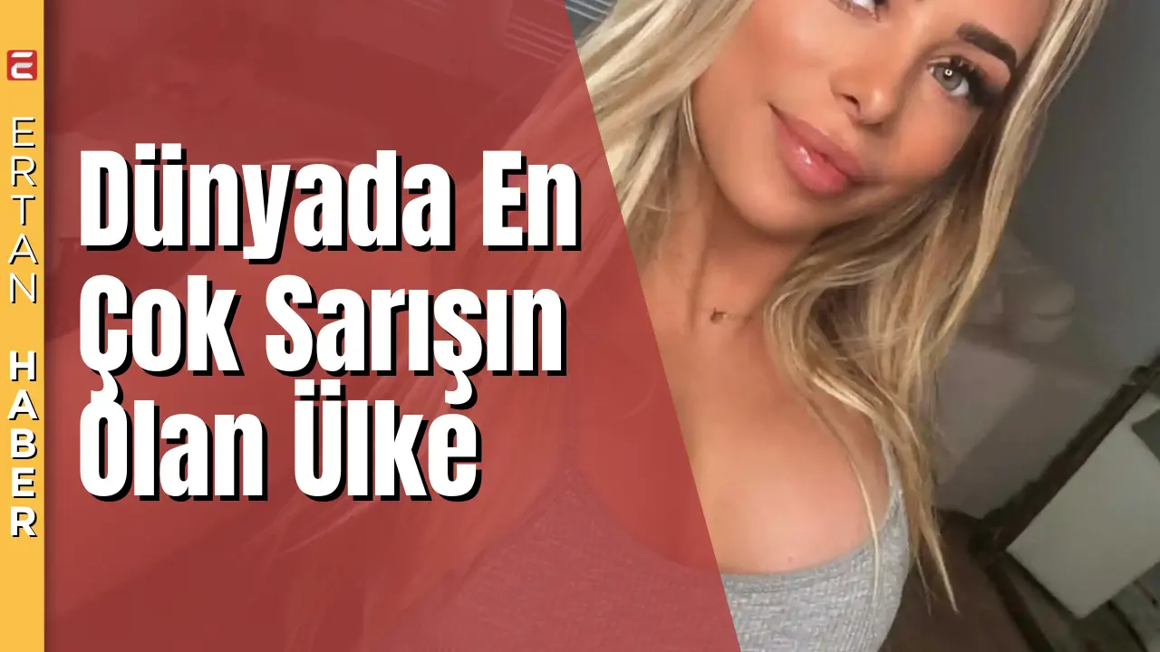 Dünya genelinde sarışın nüfusun en yoğun olduğu ülkeler arasında Finlandiya,