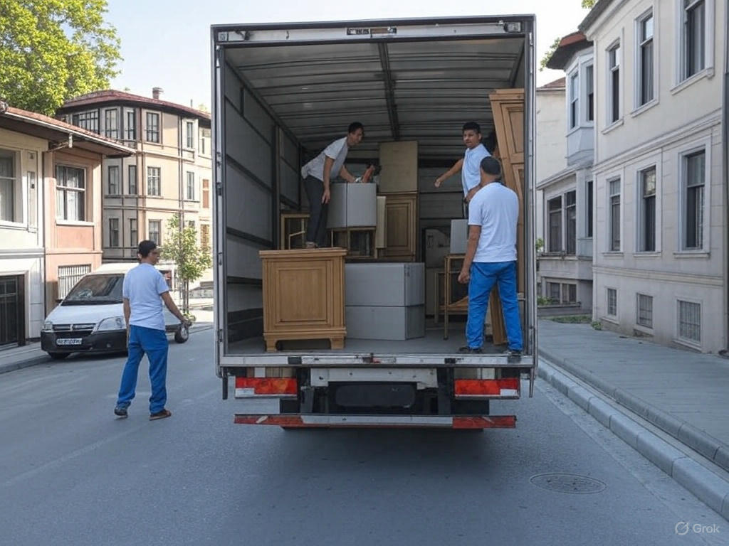 İstanbul’un hareketli bölgelerinde taşınma sürecini kolaylaştıran profesyonel bir nakliyat hizmeti