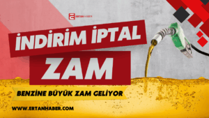 Litre satış fiyatına 1 lira civarında zam. Benzinin litre fiyatına