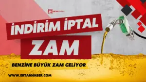Litre satış fiyatına 1 lira civarında zam. Benzinin litre fiyatına