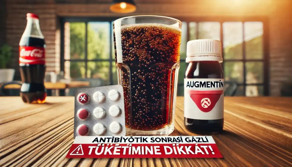 Augmentin sonrası kola, gazoz tüketimine dikkat edilmeli
