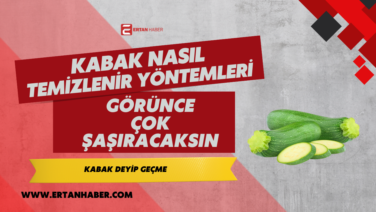 Kabak, hem hafif hem de sağlıklı bir sebze olduğu için