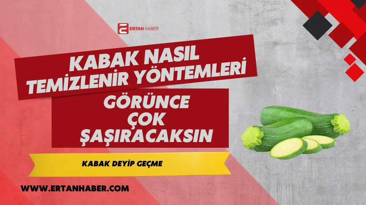 Kabak, hem hafif hem de sağlıklı bir sebze olduğu için