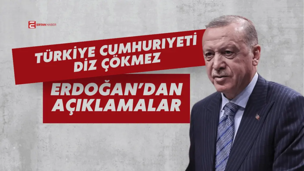 Cumhurbaşkanı Recep Tayyip Erdoğan, Terörsüz Türkiye hedefine dair yaptığı değerlendirmelerde,