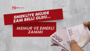 2025 yılı Temmuz ayı itibarıyla memur ve emekli memurların maaşlarına