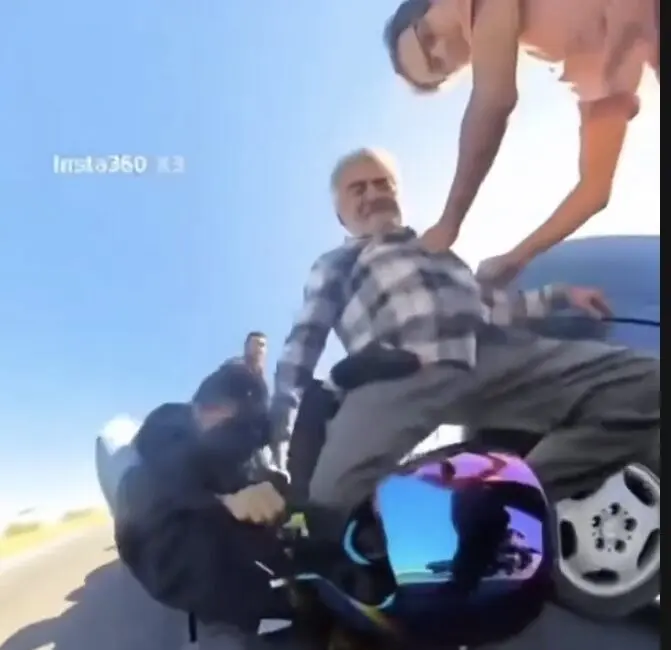 Kayseri’de trafikte kadına şiddet olayı, erkek arkadaşının müdahalesiyle bambaşka bir