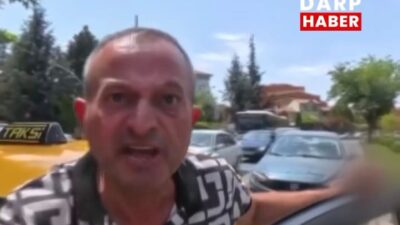 26 T 0063 plakalı taksi şoförü emekçiye saldırdı Eskişehir’de trafikte taksici terörü yaşandı! 26 T 0063 plakalı ticari