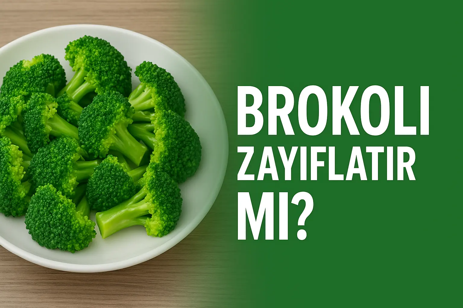 Brokoli yemek zayıflatır mı? Brokolinin faydaları nelerdir? Lifli yapısı, düşük