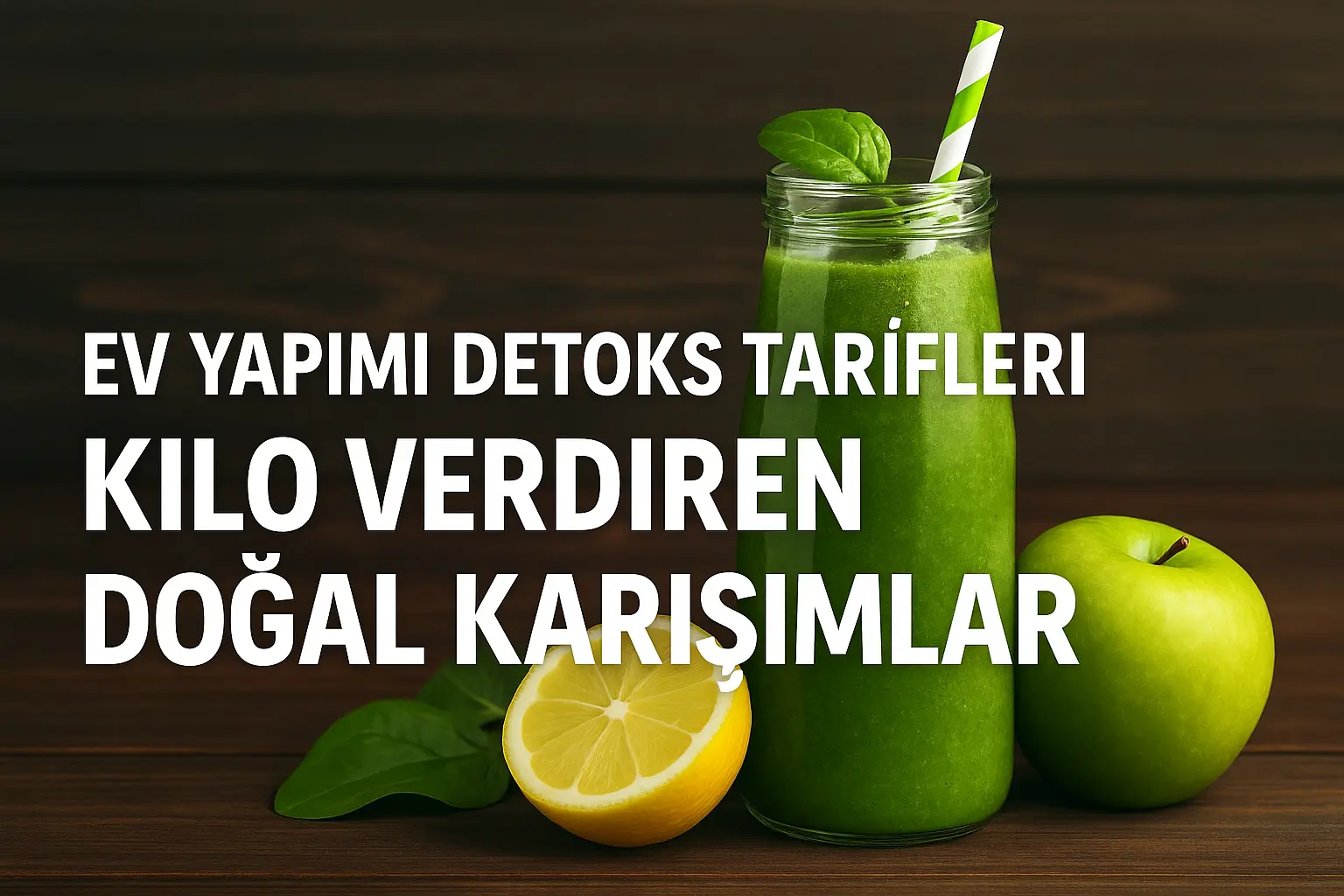 Ev yapımı detoks tarifleri, vücudu temizlemenin ve kilo verme sürecini