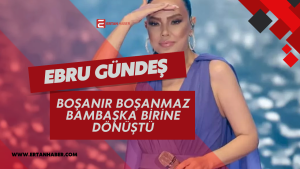 Ünlü şarkıcı Ebru Gündeş, geçtiğimiz yıl Dubai’de evlendiği, kendisinden 12