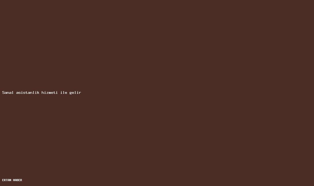 Konu: Sanal asistanlık hizmeti ile gelir. Adım adım uygulanabilir plan,