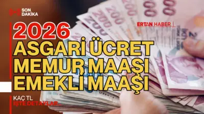 Asgari Ücret Tespit Komisyonu, 2026'da geçerli olacak asgari ücretin...