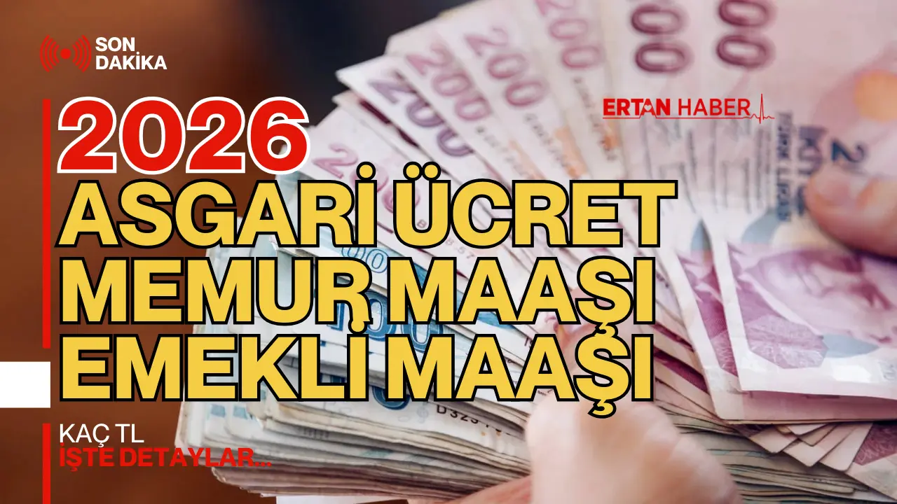 Asgari Ücret Tespit Komisyonu, 2026'da geçerli olacak asgari ücretin...