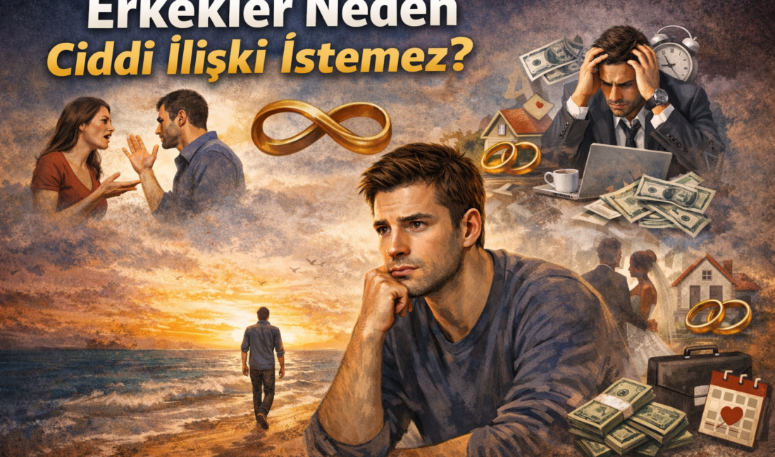 Erkeklerin ciddi ilişkiden kaçınması özgürlük algısı, travmalar, zamanlama ve toplumsal