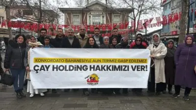 Çay Holding’e bağlı Zem Narenciye işçileri, hak gasbı, baskı ve