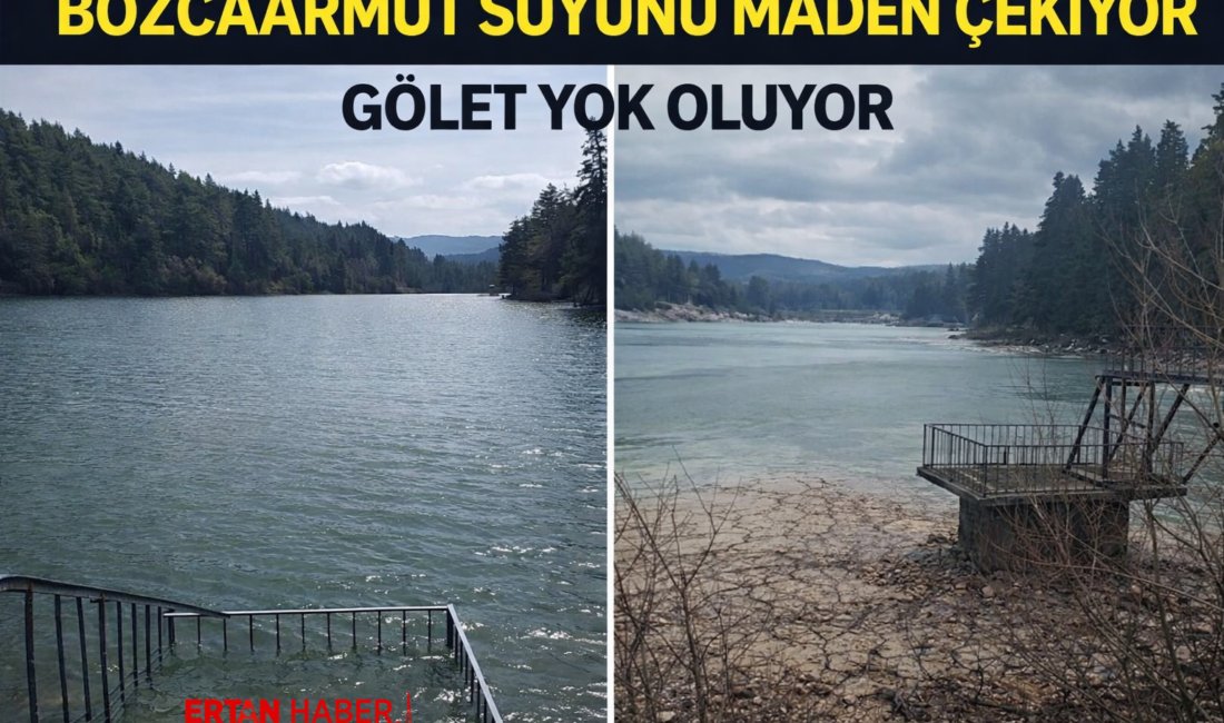 Bozcaarmut Göleti’nde yaşanan değişim artık inkâr edilecek seviyeyi geçti. Son