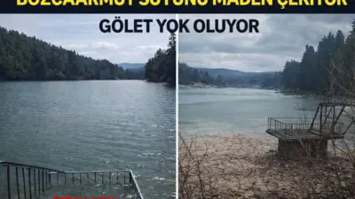Bozcaarmut Göleti’nde yaşanan değişim artık inkâr edilecek seviyeyi geçti. Son