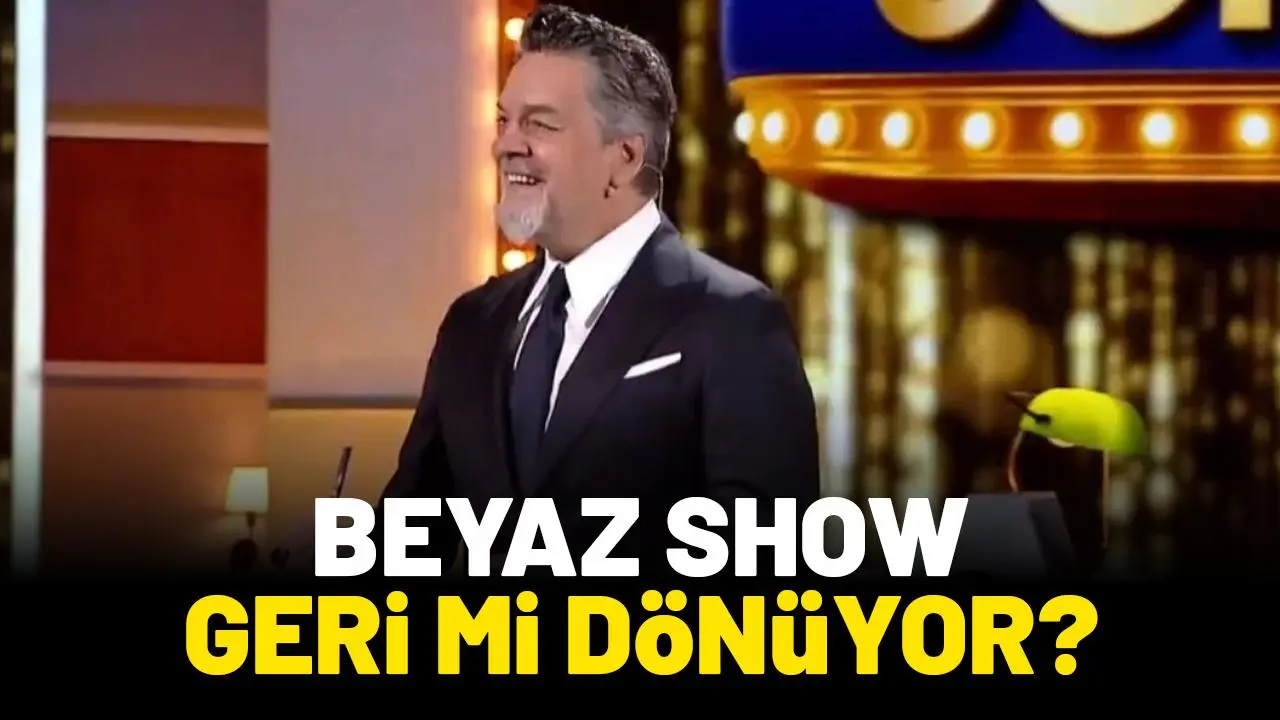 Beyazıt Öztürk açıkladı! Beyaz Show’un ekranlara geri döneceği kesinleşti. Detaylar