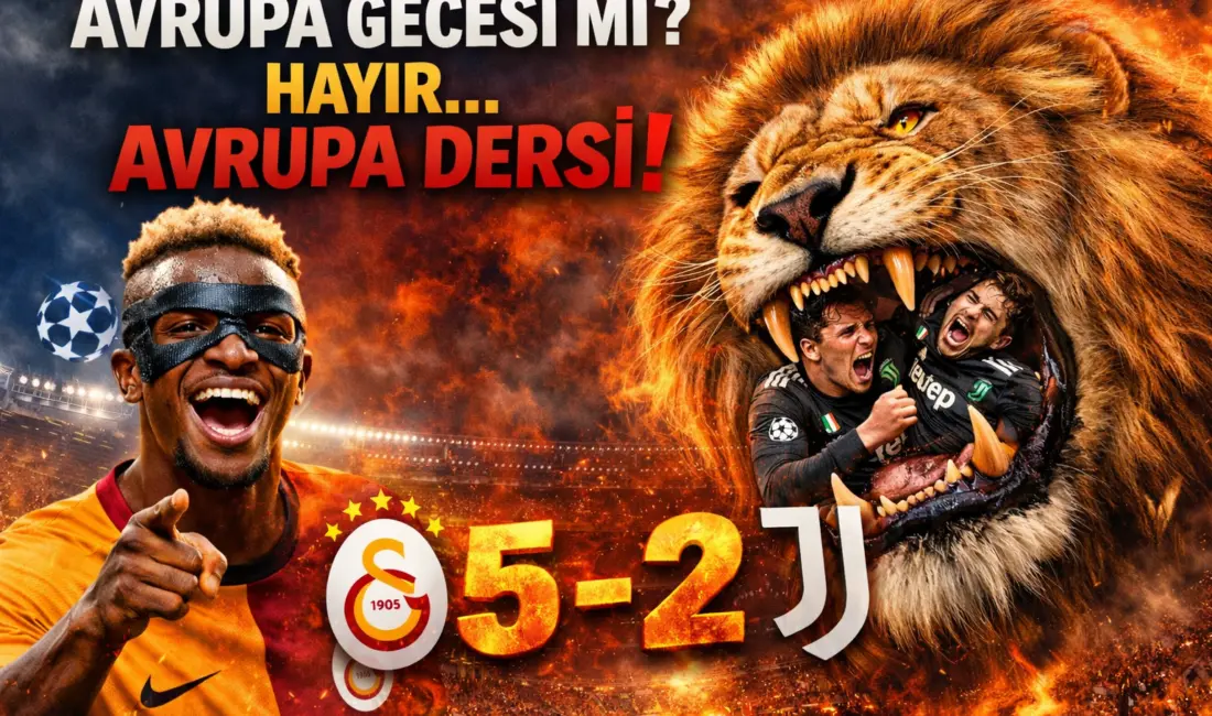 Avrupa gecesi mi? Hayır. Avrupa dersi.