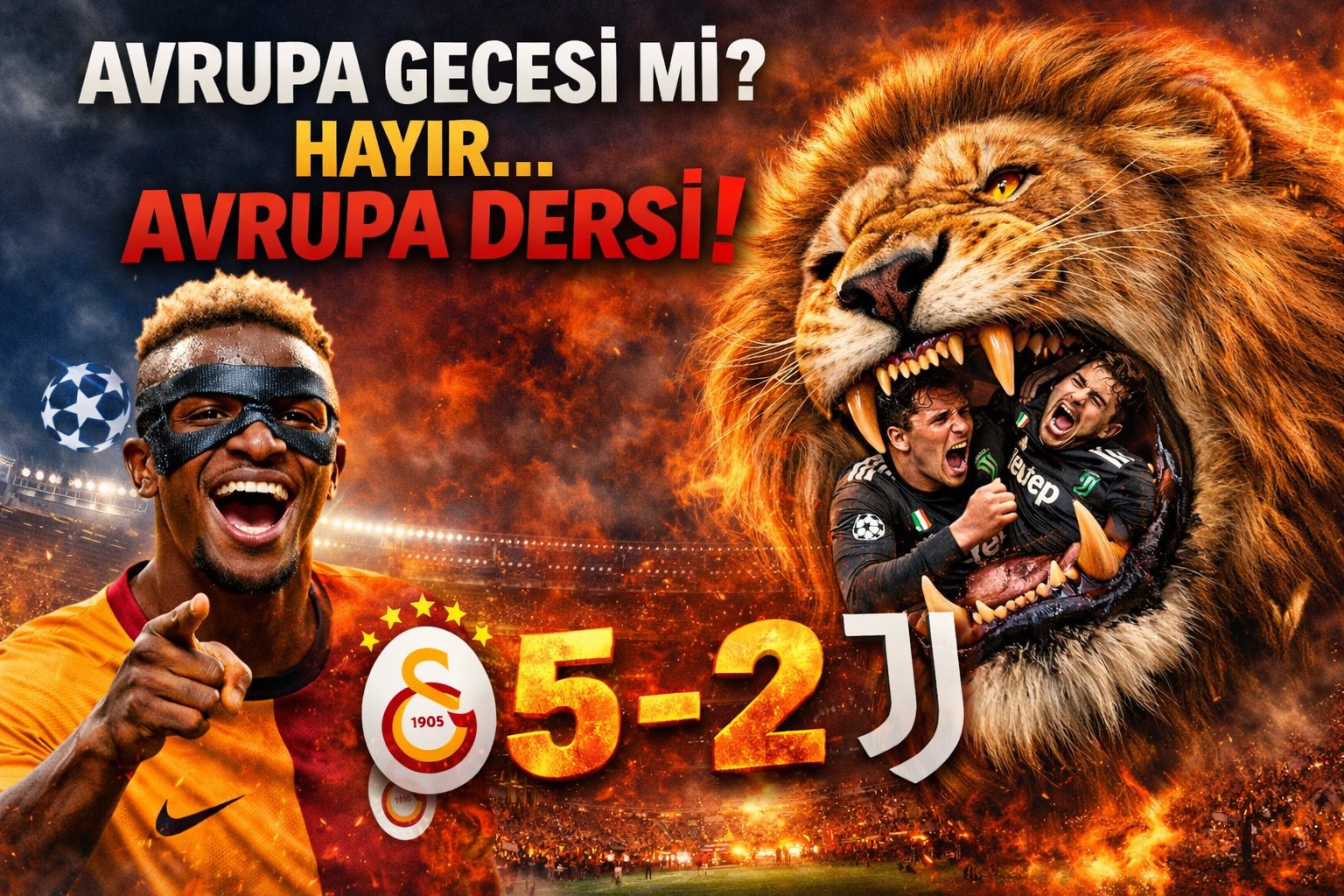 Avrupa gecesi mi? Hayır. Avrupa dersi.