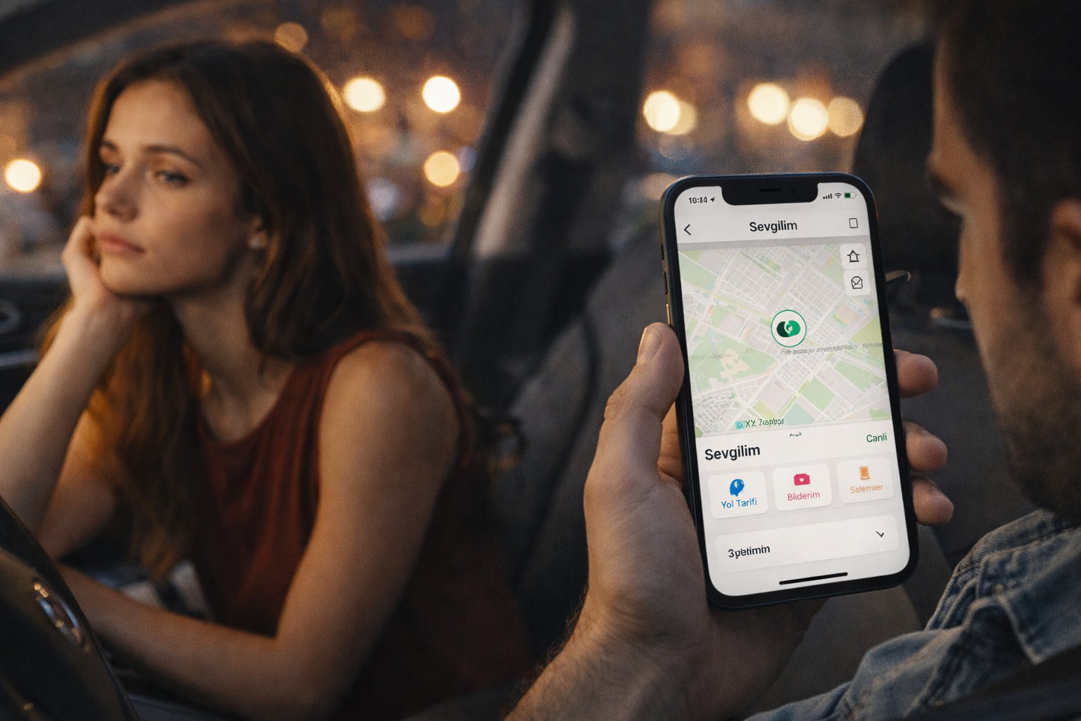 Sevgilinin sürekli konum istemesi sevgi mi kontrol mü? Dijital takip,