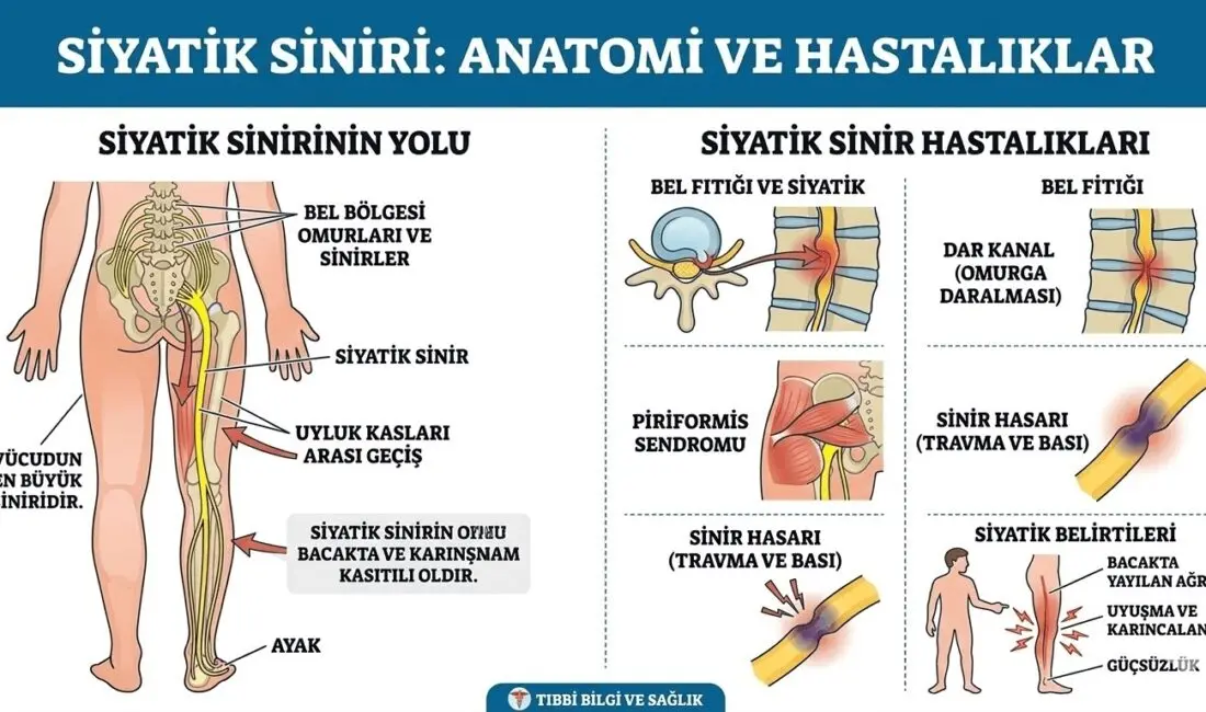 Siyatik nedir sorusu, birçok kişinin yaşadığı bel ve bacak ağrıları