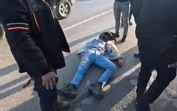 Çevreyolu’nda kurye arkadan çarpma sonucu yaralandı. Kaçtığı öne sürülen araç