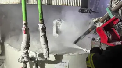 Bilecik Bozüyük OSB’de fabrikada meydana gelen patlamada 1’i ağır 2