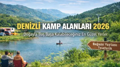 Denizli kamp alanları 2026 listesinde Akdağ Tabiat Parkı, Işıklı Gölü