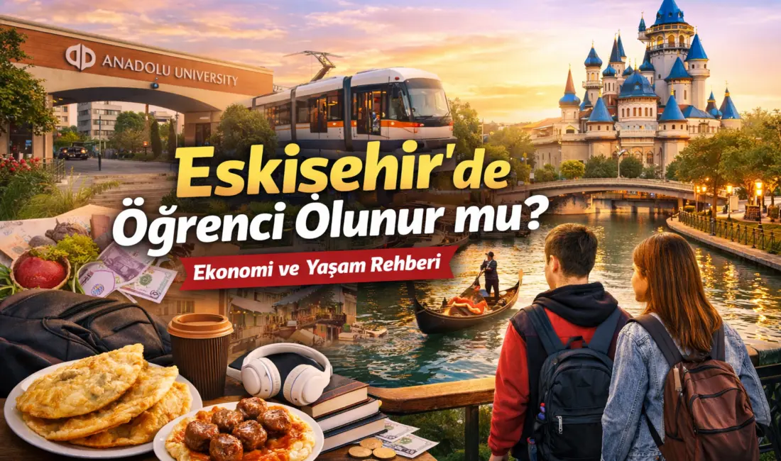 Bir şehir düşünün… Sokaklarında sırt çantalı gençler, kafelerinde ders çalışan