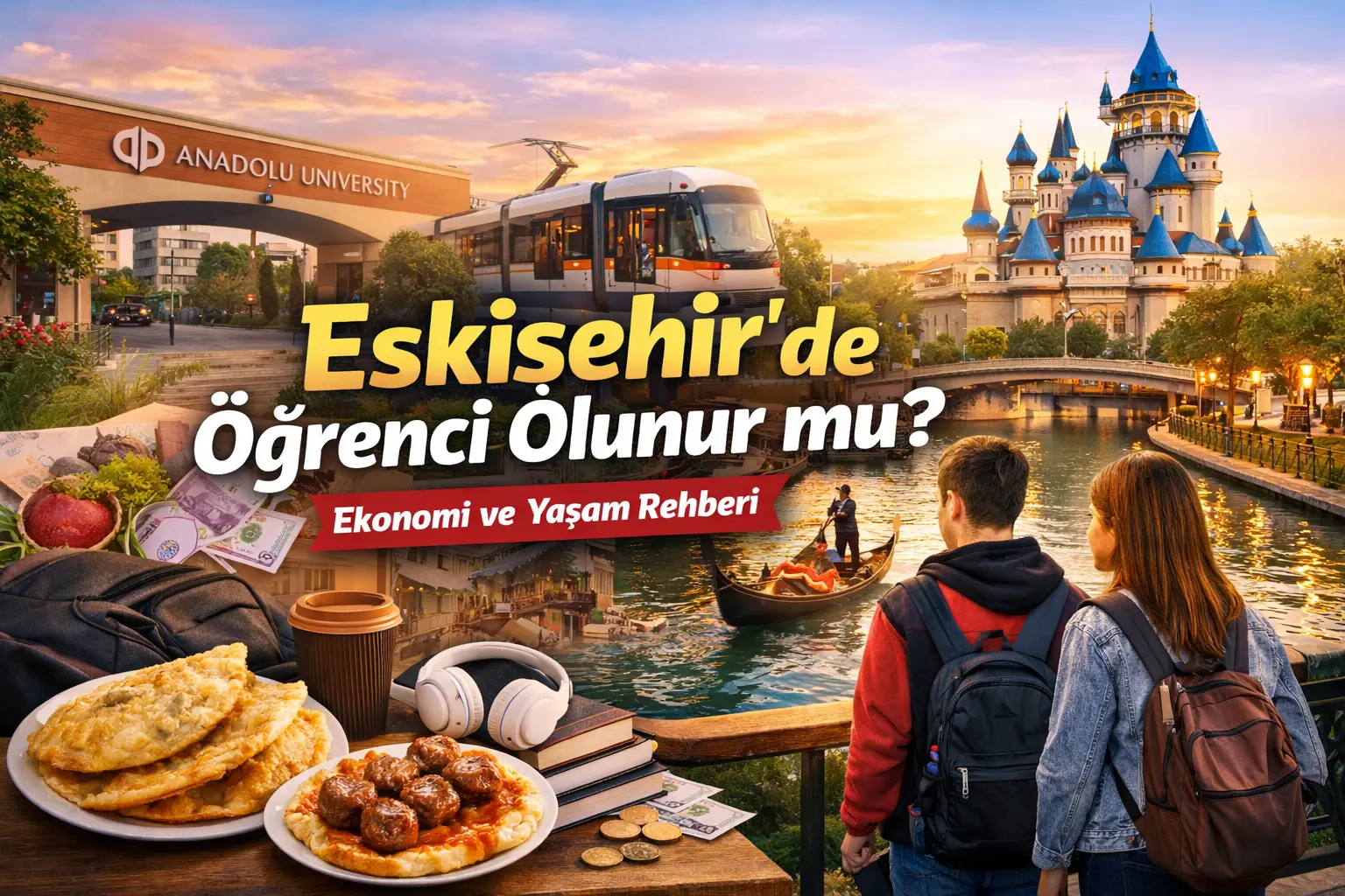 Bir şehir düşünün… Sokaklarında sırt çantalı gençler, kafelerinde ders çalışan