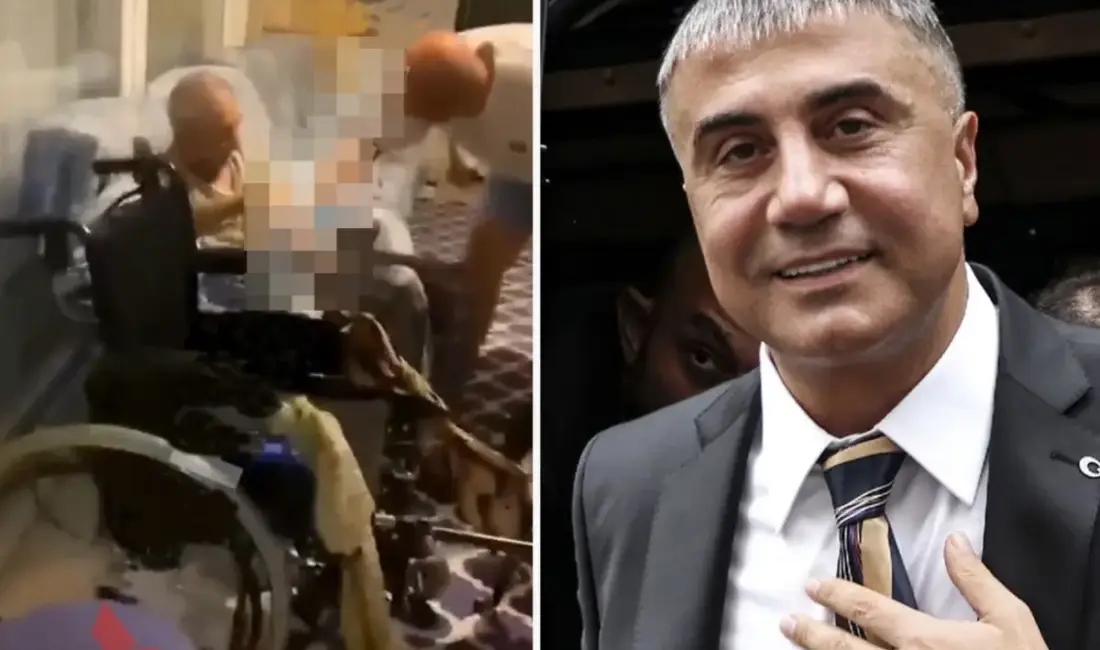 İstanbul Büyükçekmece’de faaliyet gösteren özel bir huzurevinde yaşlı bir vatandaşa