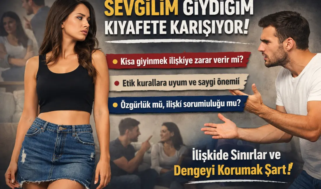 Kıyafet tercihi ilişkide özgürlük ve saygı dengesini etkiler. Sürekli gerilim