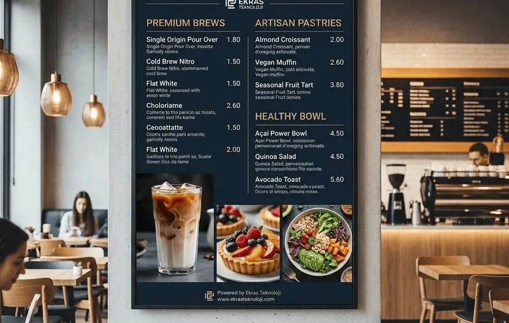 Günümüzde gastronomi sektöründe rekabet avantajı sağlamak isteyen işletmeler için menü