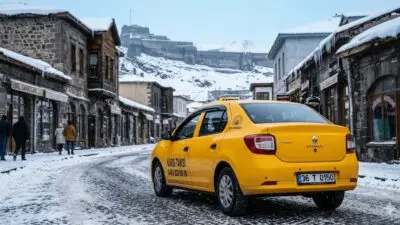 Kars taksi hizmetleri, şehrin tarihi dokusunu keşfetmek isteyen yerli ve