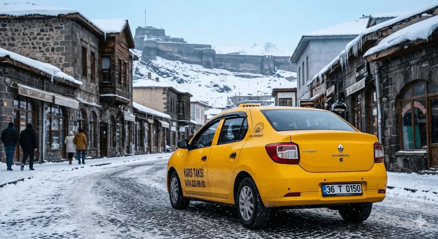 Kars taksi hizmetleri, şehrin tarihi dokusunu keşfetmek isteyen yerli ve