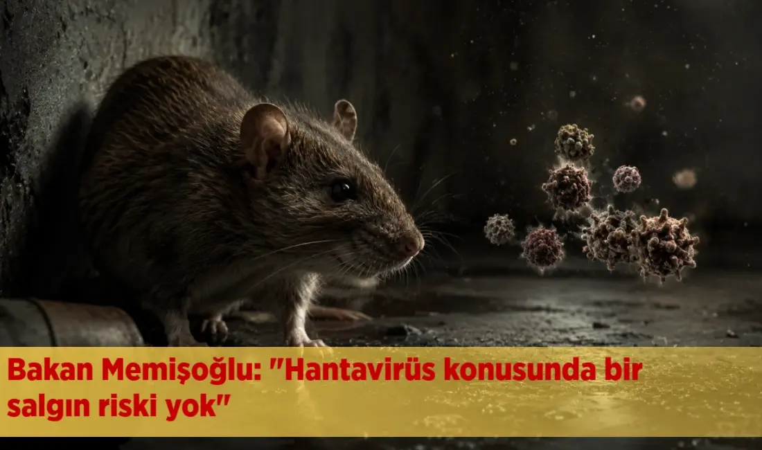 Sağlık Bakanı Kemal Memişoğlu, "Hantavirüs konusunda herkes bilsin ki şu