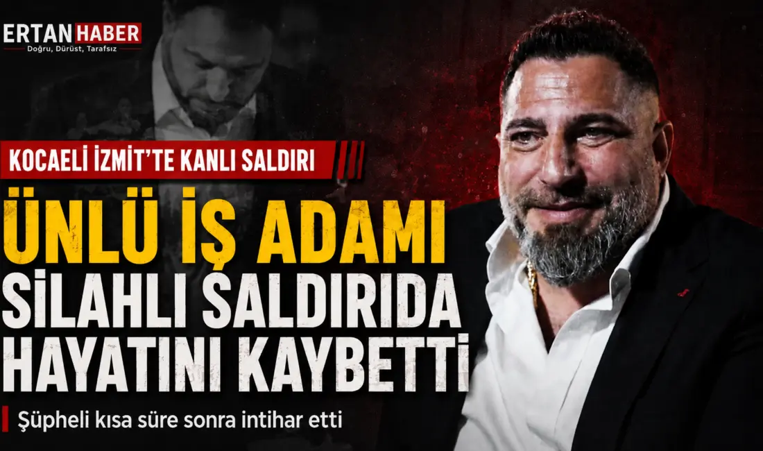 Geylani Yenigün, İzmit’te evinin önünde silahlı saldırıya uğradı. Şüpheli daha
