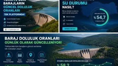 Türkiye’nin farklı bölgelerinde bulunan yüzlerce baraj, ülkenin su yönetimi açısından