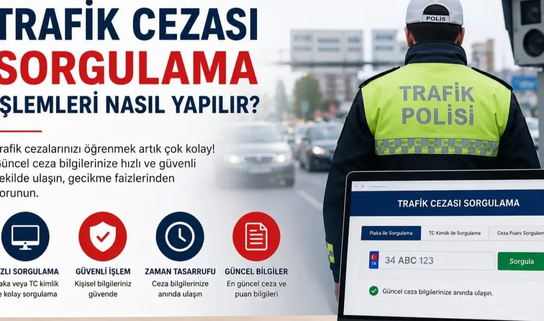 Araç sahiplerinin en çok merak ettiği konuların başında trafik cezası