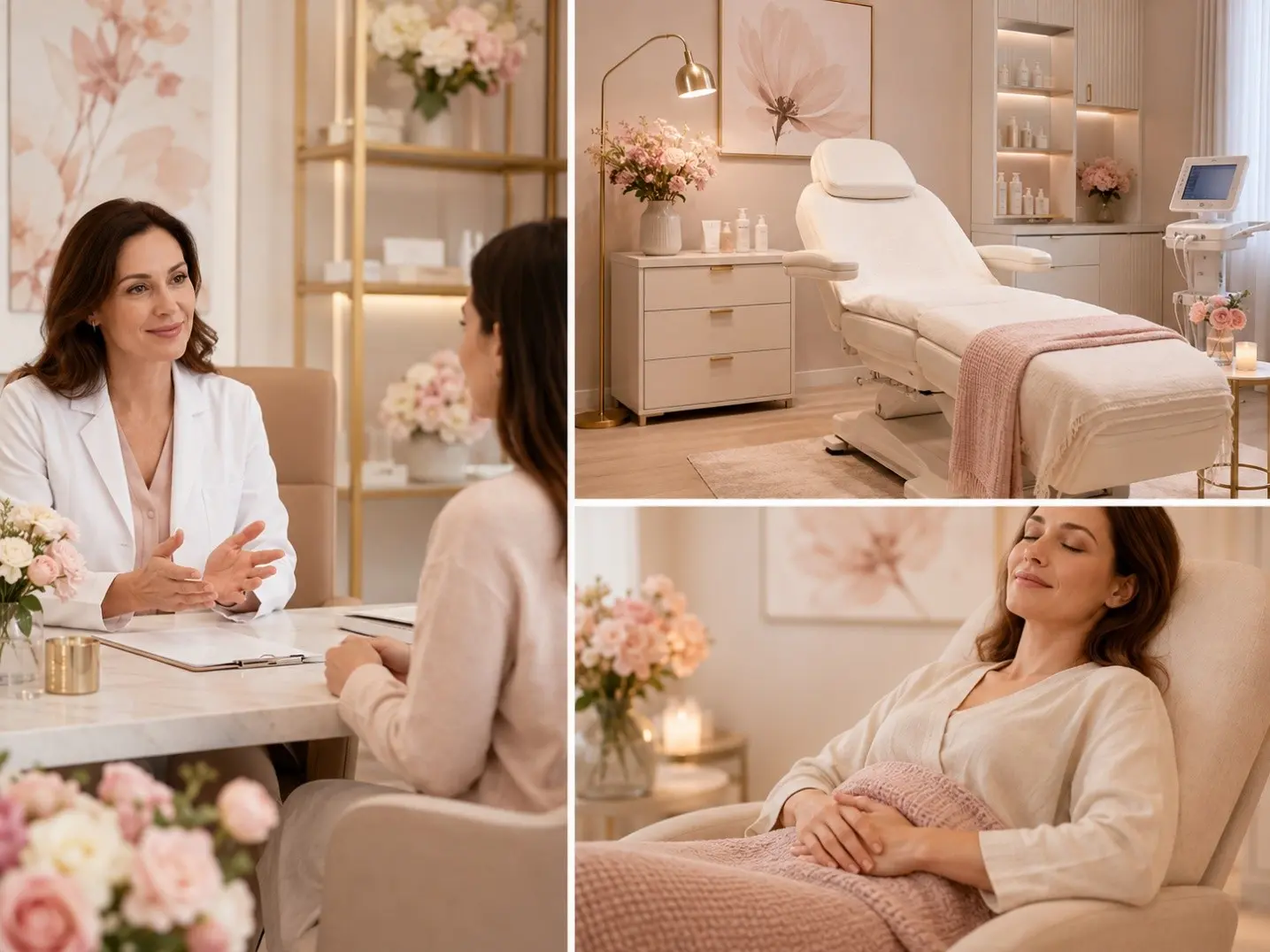 Bölgesel kadın estetiği, genital bölge ve alt karın çevresindeki görünüm,