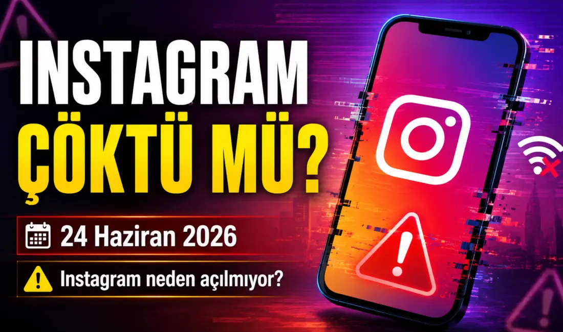 Instagram çöktü mü? 24 Haziran Çarşamba Instagram’da erişim sorunu yaşanıyor