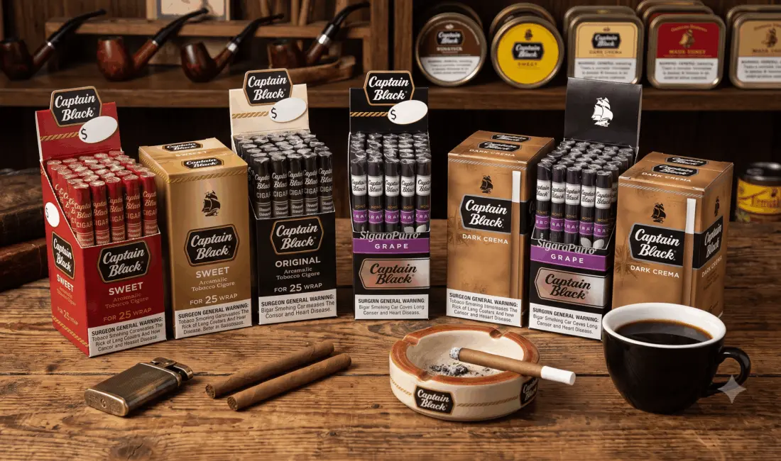 Cafe Creme Puro, Captain Black Puro ve Captain Black Cherry