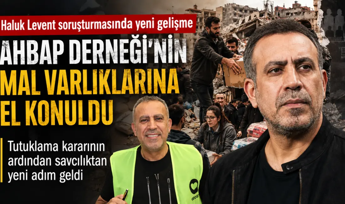 Ahbap Derneği'ne yönelik yürütülen soruşturmada yeni bir aşamaya geçildi. Savcılığın