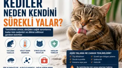 Kedilerin günün büyük bölümünü kendilerini yalayarak geçirmesi birçok kedi sahibini