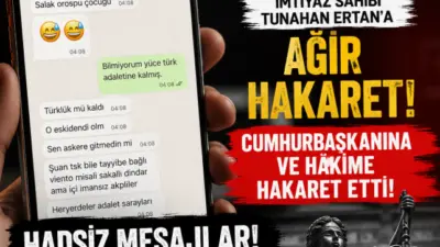 Ertan Haber’e gönderildiği belirtilen mesajlarda; Türkiye Cumhuriyeti Cumhurbaşkanı Recep Tayyip